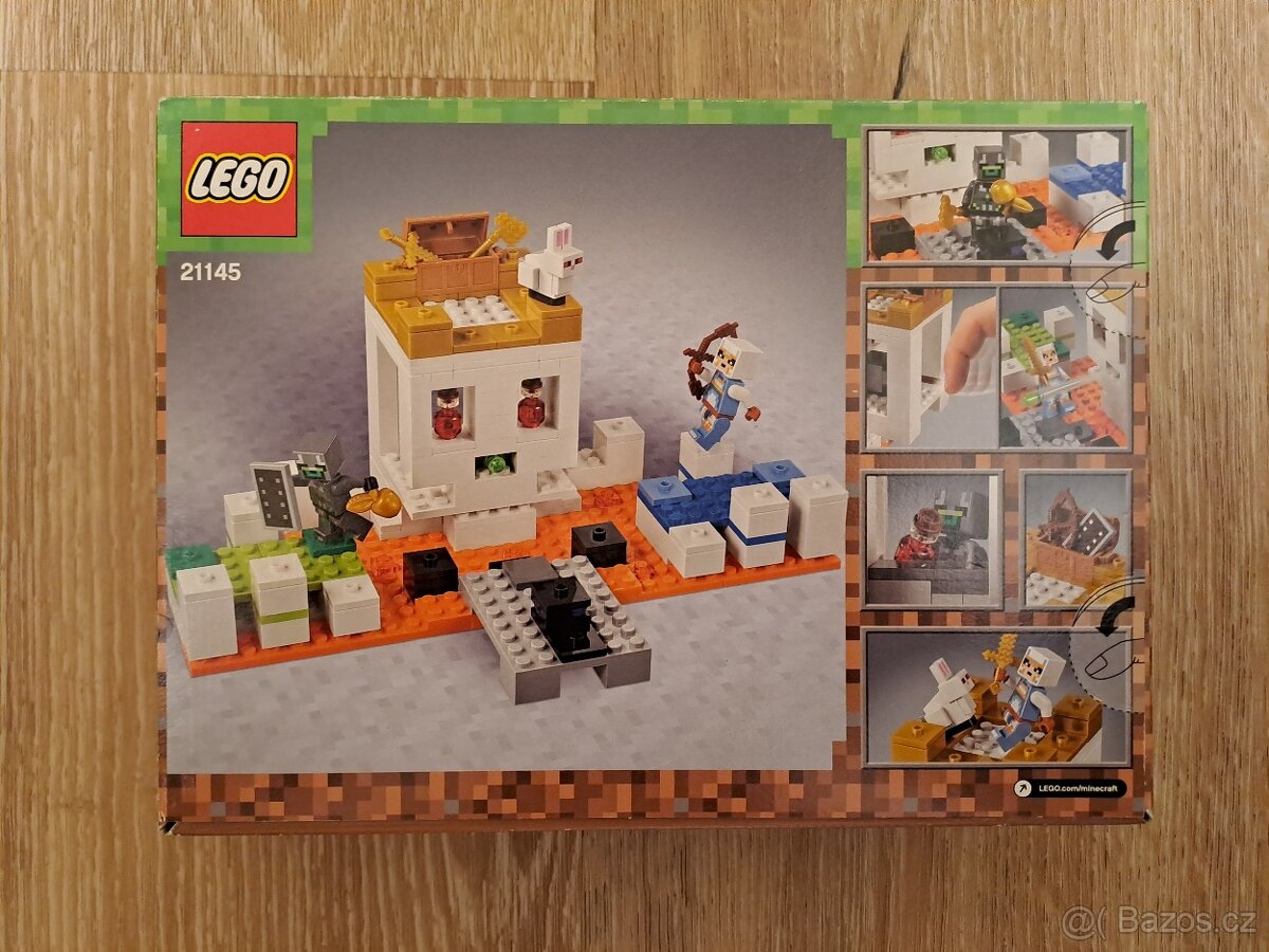 LEGO Minecraft 21145 Bojová aréna - 3