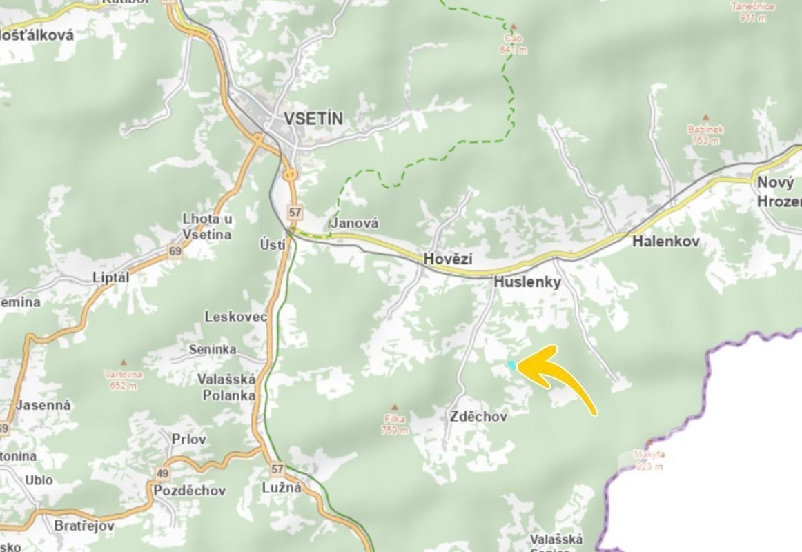 Prodej lesa 30 987 m², Huslenky, ev.č. 2025-01-20-3 - 3