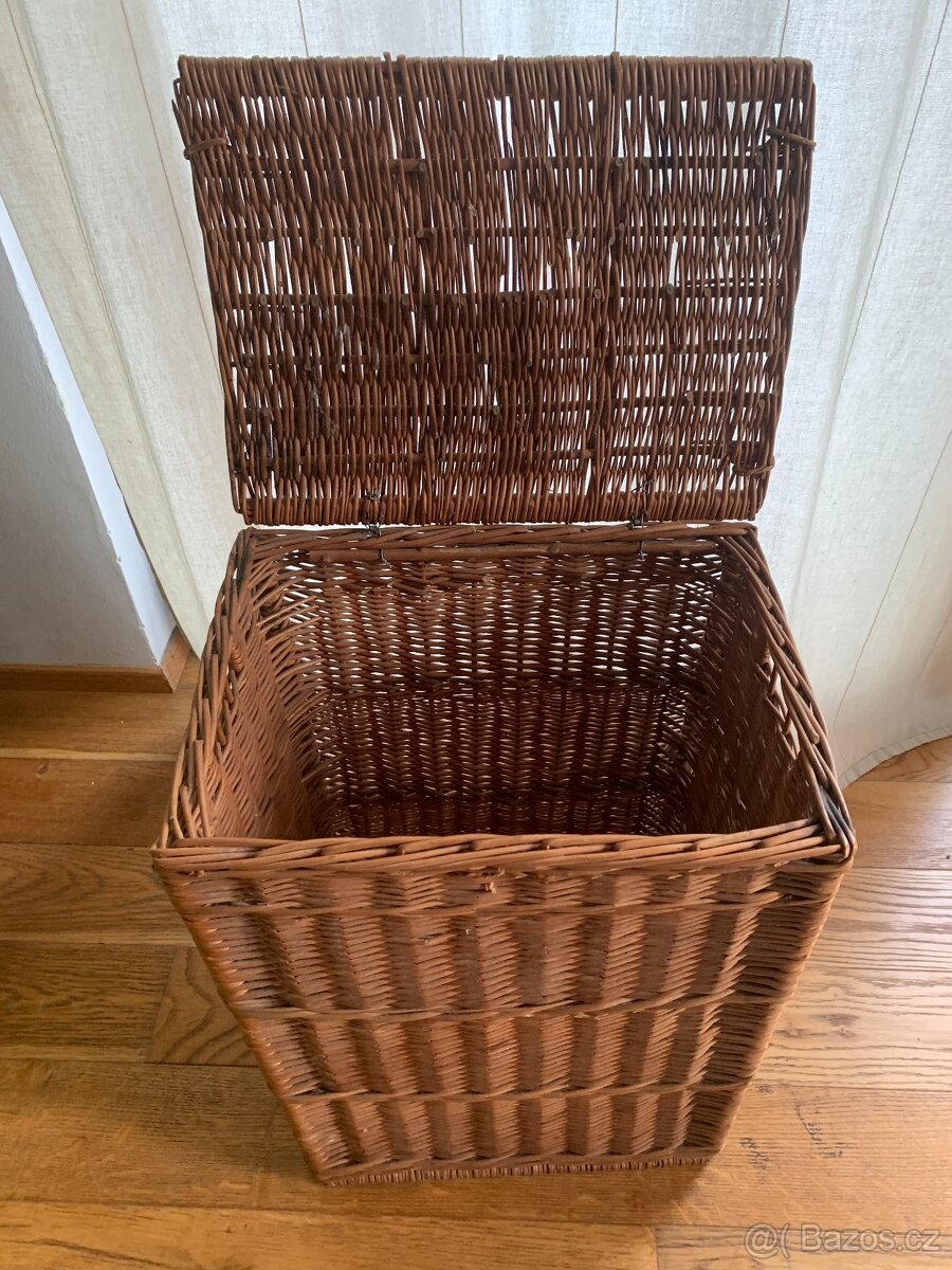 Proutěný koš na prádlo, Proutí - 3