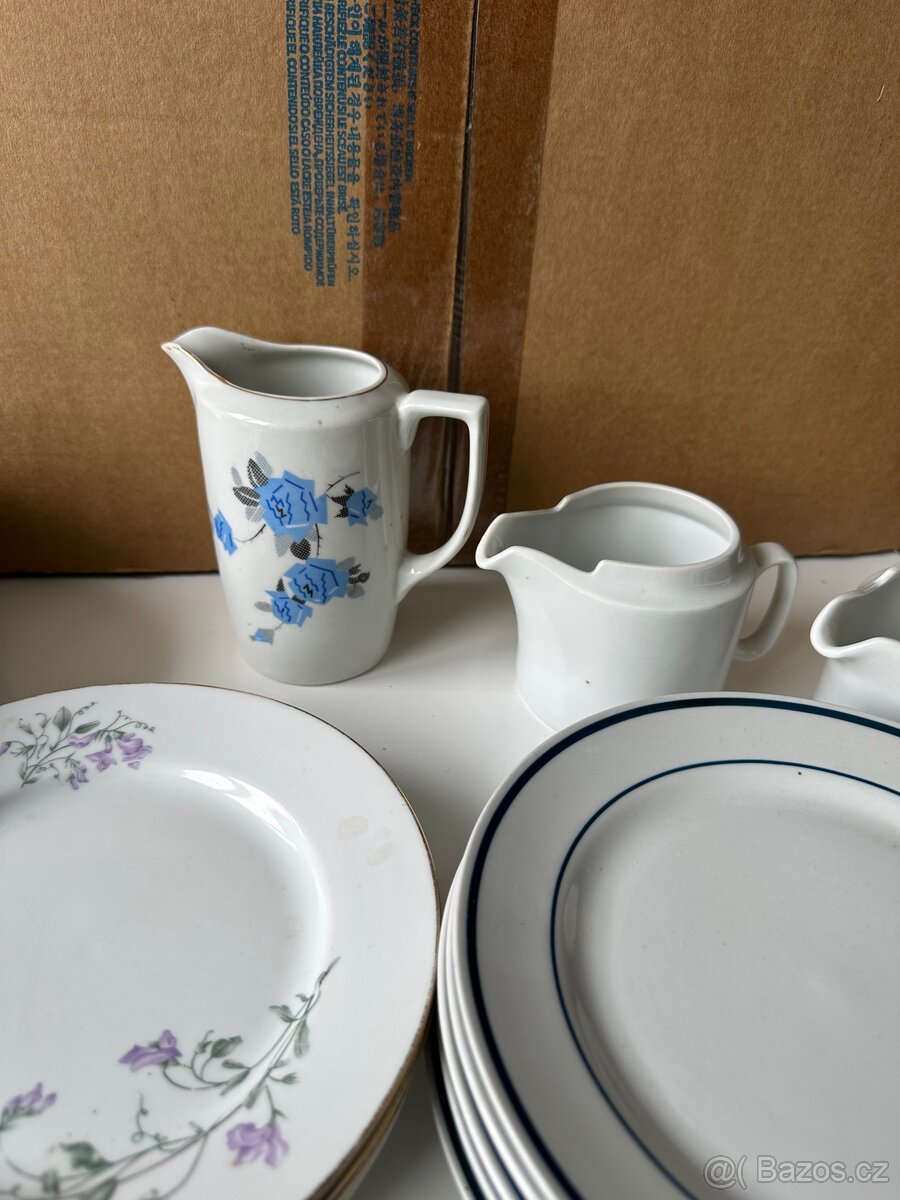 Nádobí - starý poctivý porcelán ČSR - 3