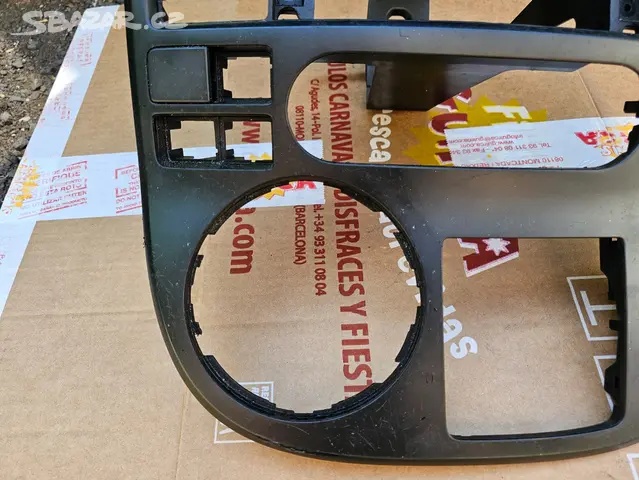 Středová konzole, dekor, plast VW Multivan T5 - 3