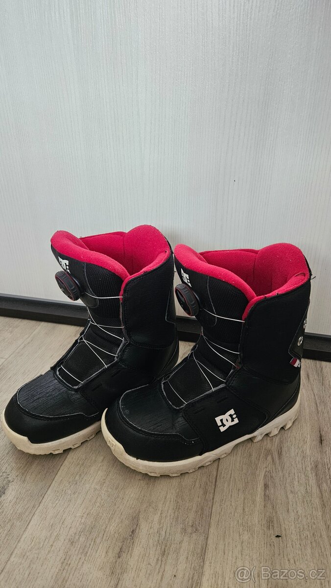 Dětské boty na snowboard DC - 3