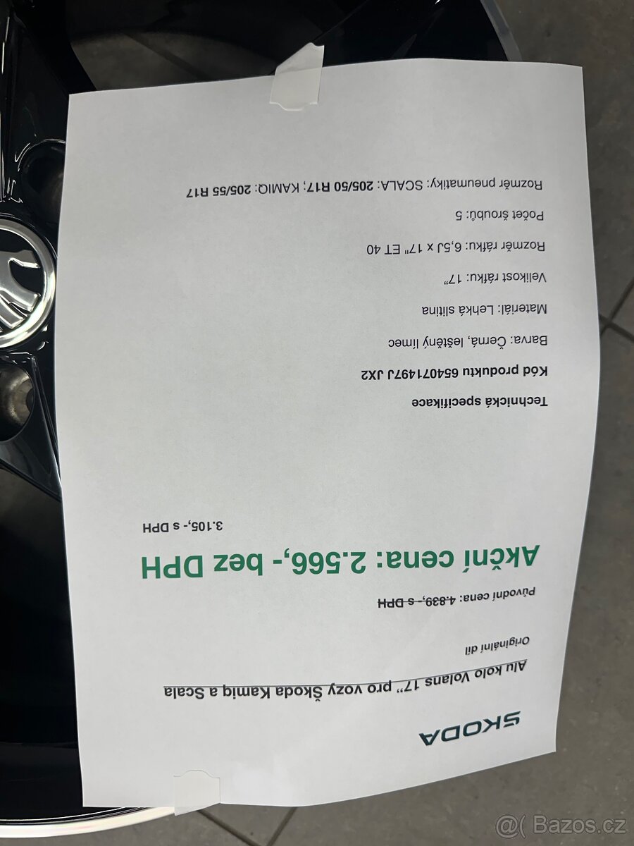 Sada disků VOLANS pro Škoda Kamiq/Scala - 3