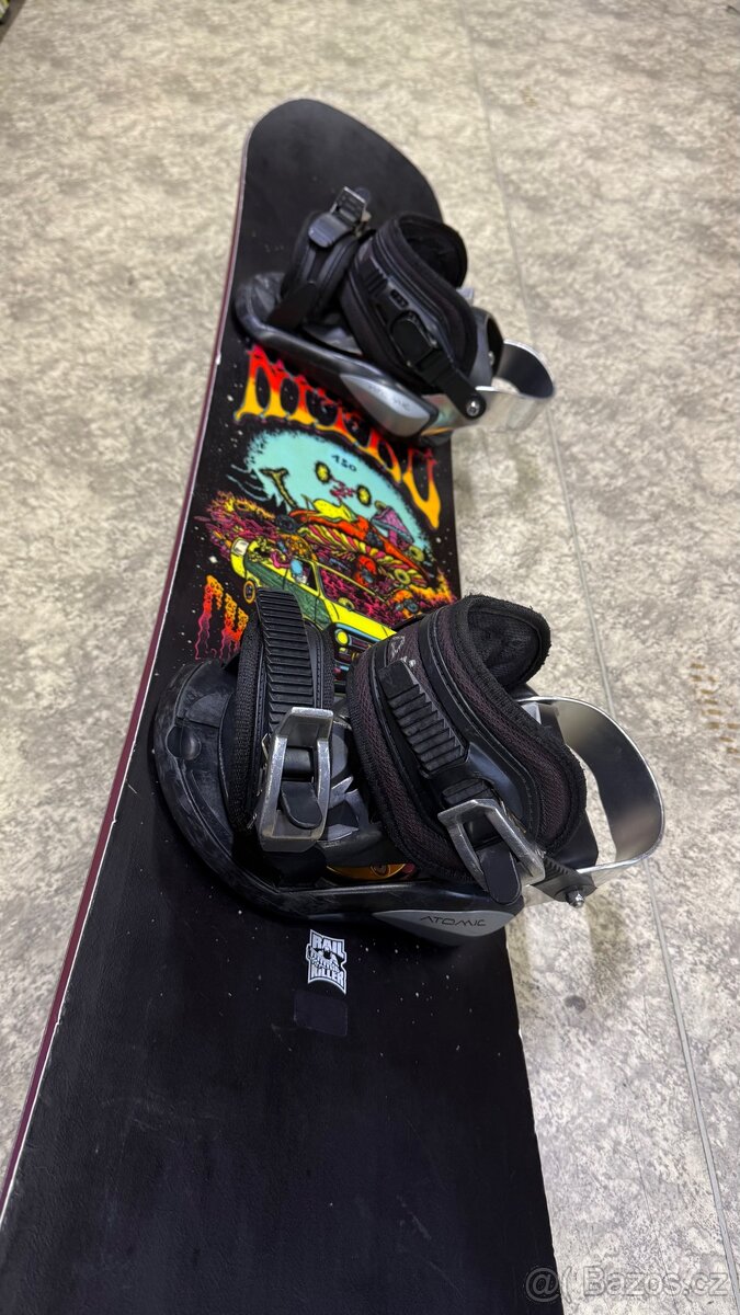 Snowboard Nitro 148cm s vázáním Atomic - 3