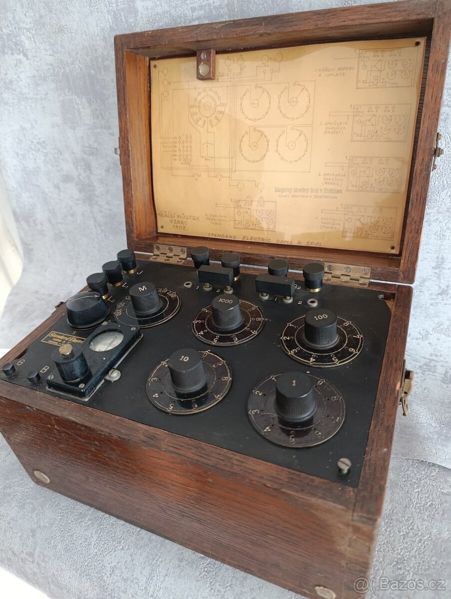 Měřící Můstek Vzoru 1808 》Spol Praha Vršovice. - 3