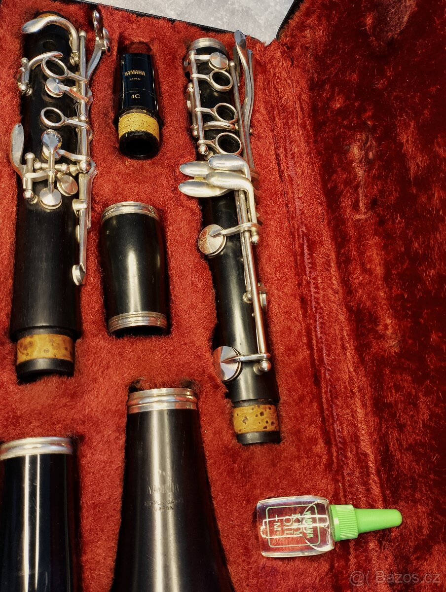 Klarinet (dřevěná )Yamaha - 3