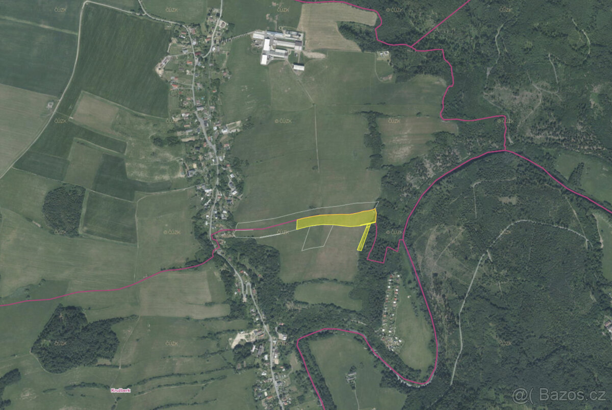 Kružberk 20 874 m2 - 3