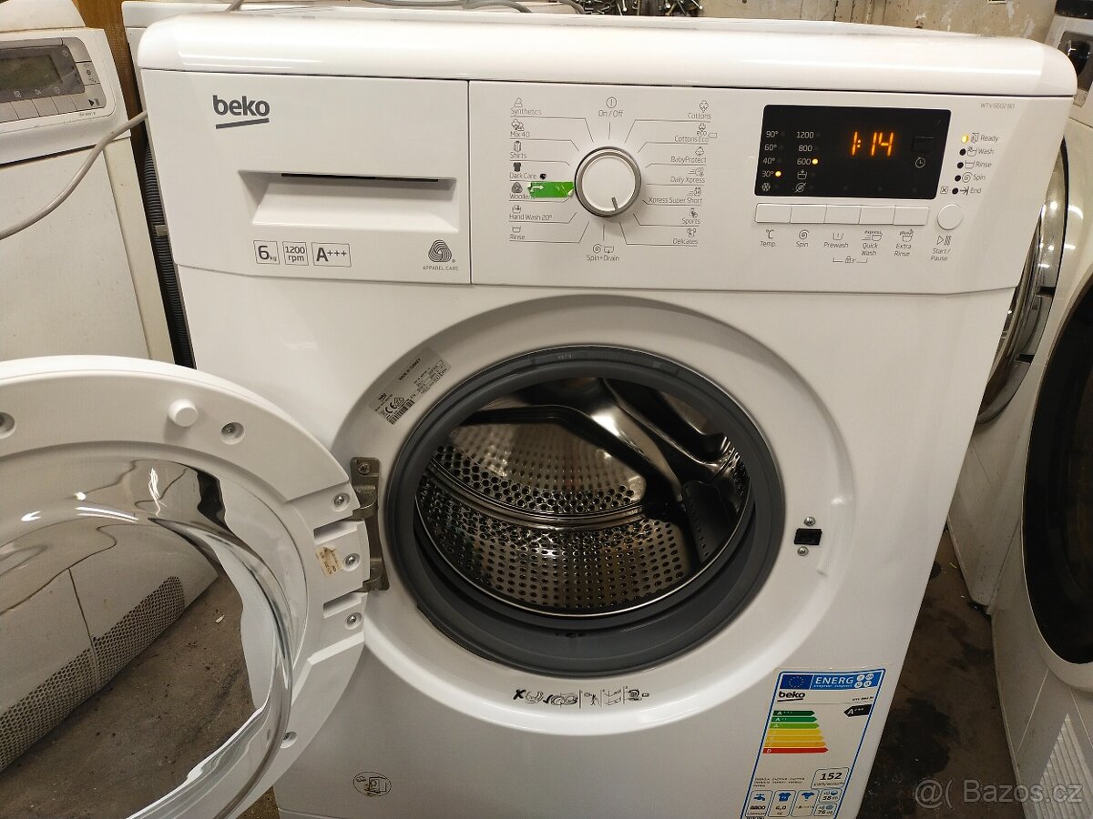 Prodám plně funkční digitální pračku zn. BEKO-6 kg--DOVEZU- - 3