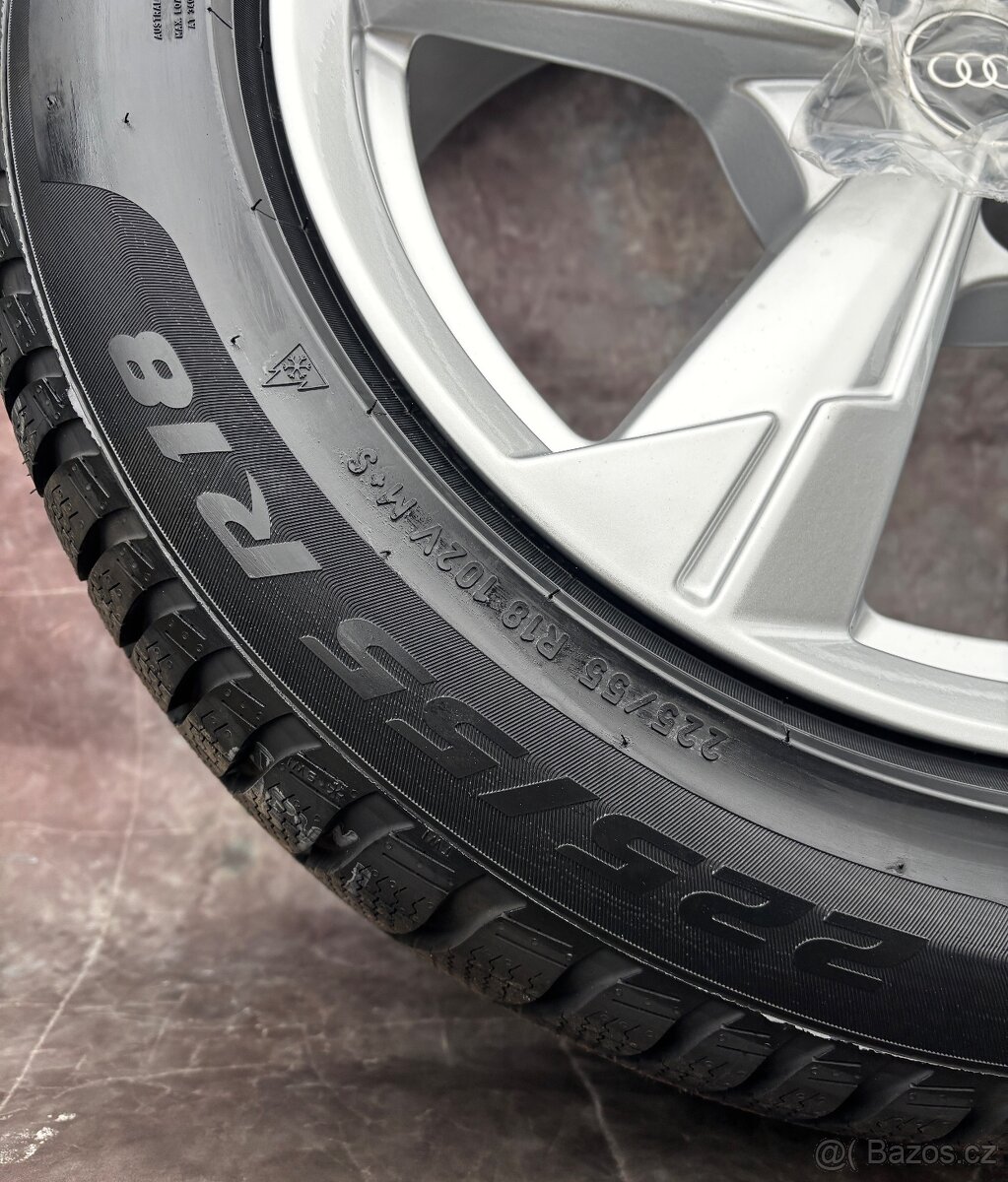 Originální Alu kola Audi A6 225/55/18 nepoužité DOT23 - 3