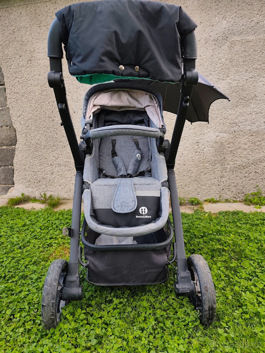 Kočárek Petite Mars s vajíčkem - 3