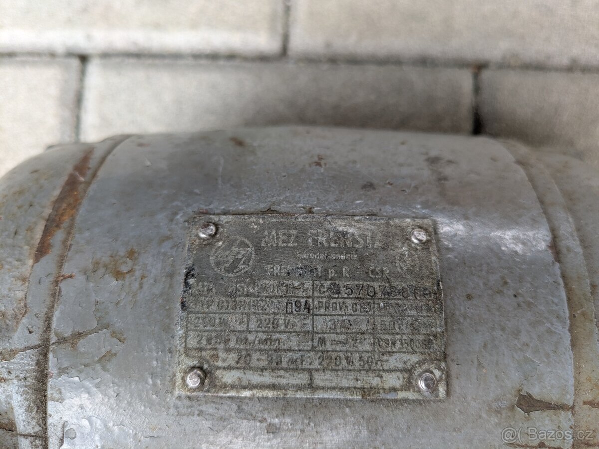 Elektro motor MEZ Frenštát n.p. - 3