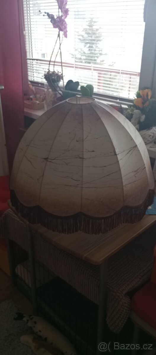 Krásný velký širm na lampu - 3