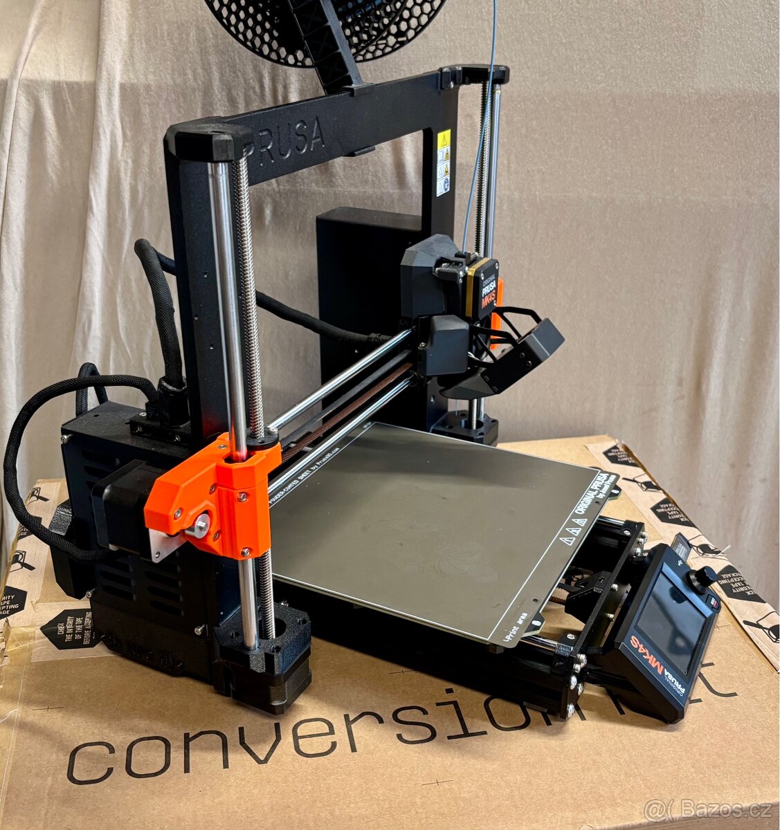 3D tiskárna Prusa MK4S + nový upgrade kit Core One - 3