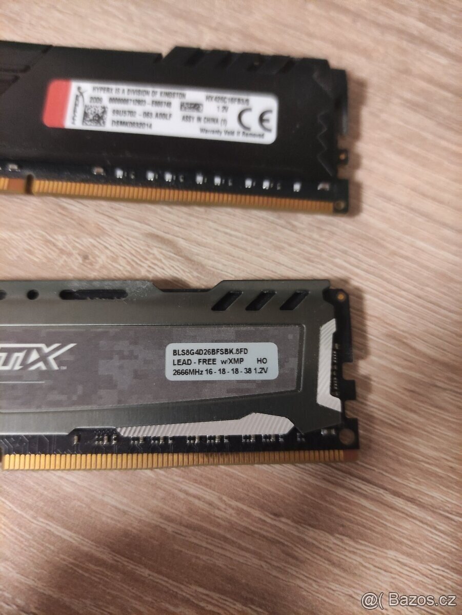 16GB (2x8GB) DDR4 2666 MHz - 3