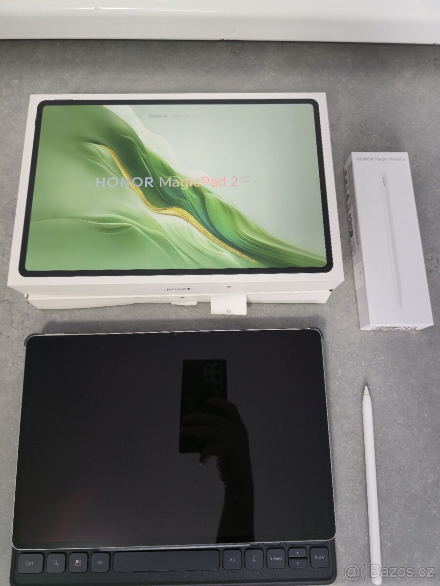 Jako nový 12" HONOR MagicPad 2 tablet + Pencil + klávesnice - 3