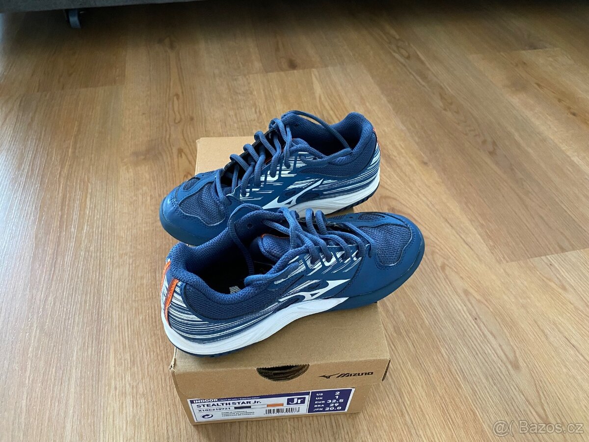 Dětská sálová obuv MIZUNO Stealth Star - vel. 32,5 - 3