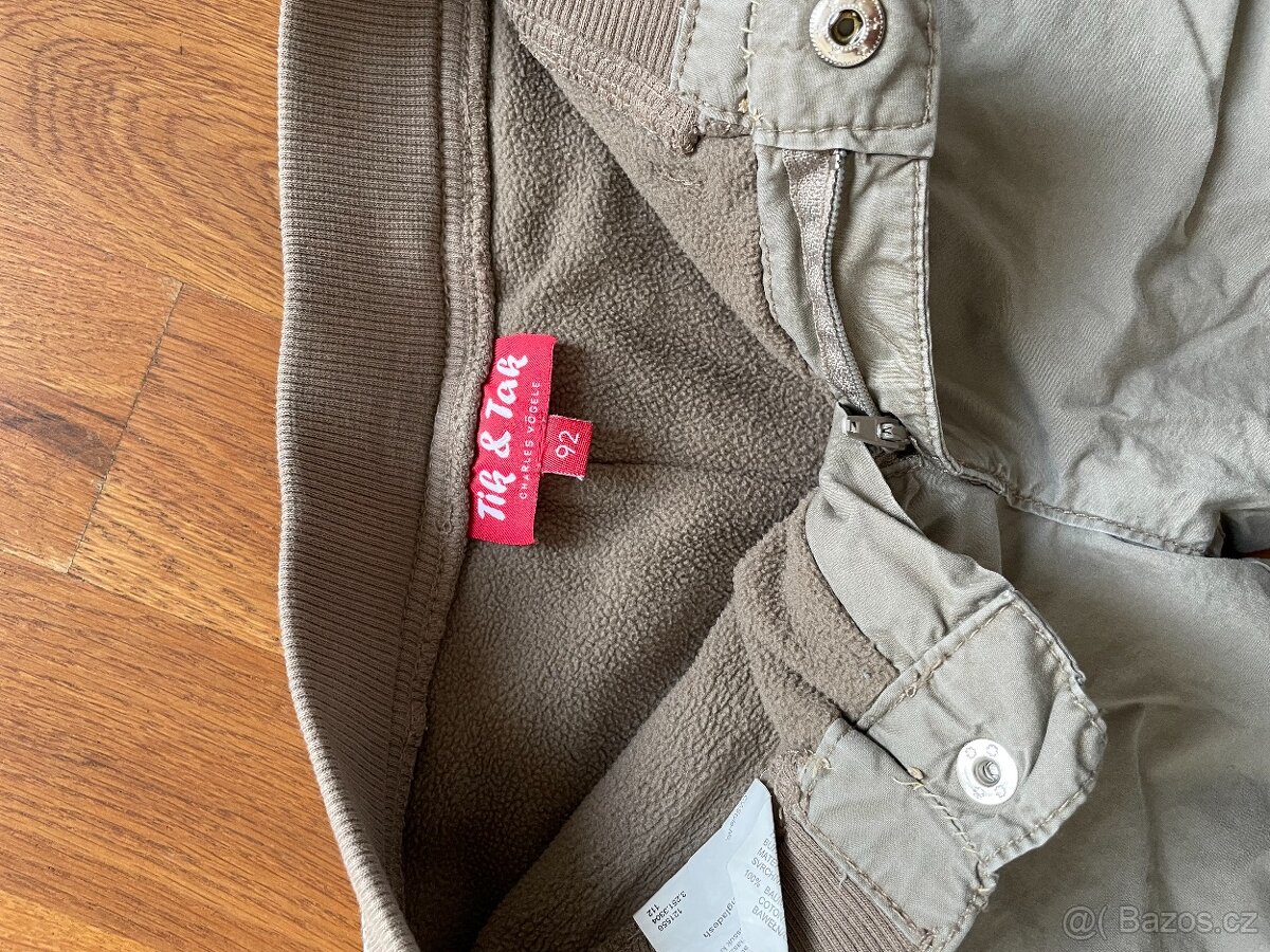 Kalhoty, tepláky - vel. 92 - 98, 2 - 3 roky - 3