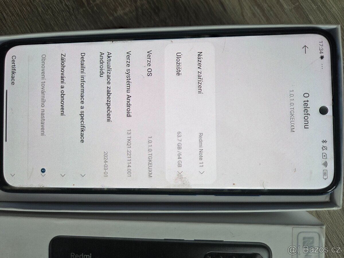 Xioami redmi note 11 - 3