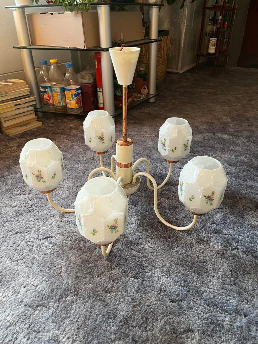 Starožitný lustr Drupol - 3