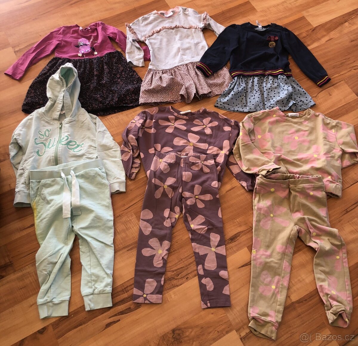 Dívčí značkové oblečení vel. 92-110 - 3