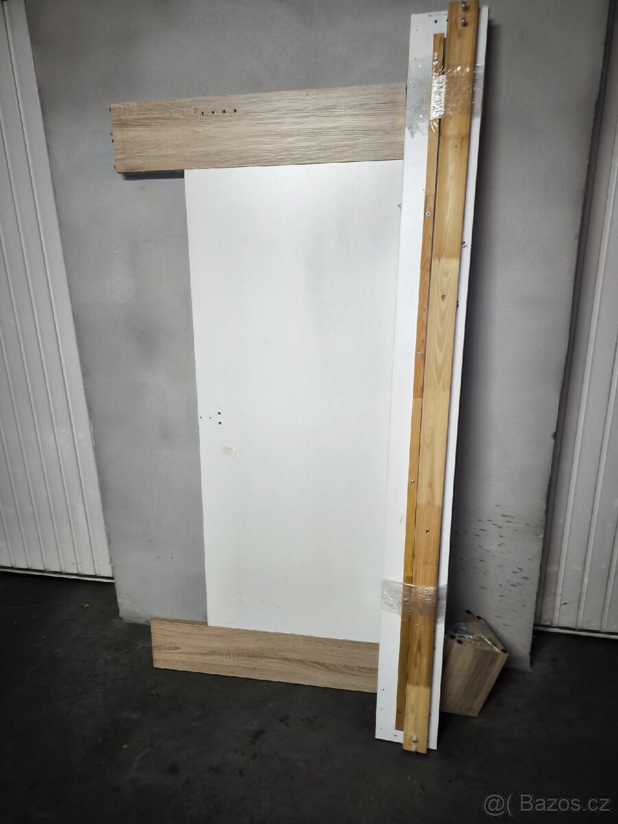 DOVOZ MOŽNÝ manželská postel dub sonoma 180x200 - 3