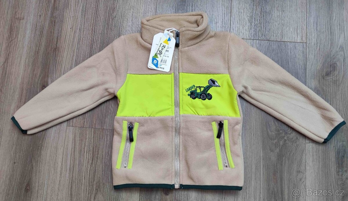 Teplá fleecová mikina Kugo nová - 3