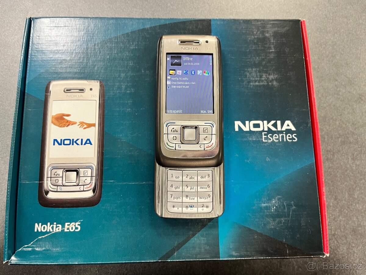 Nokia E65 TOP STAV, krabice CZ - 3