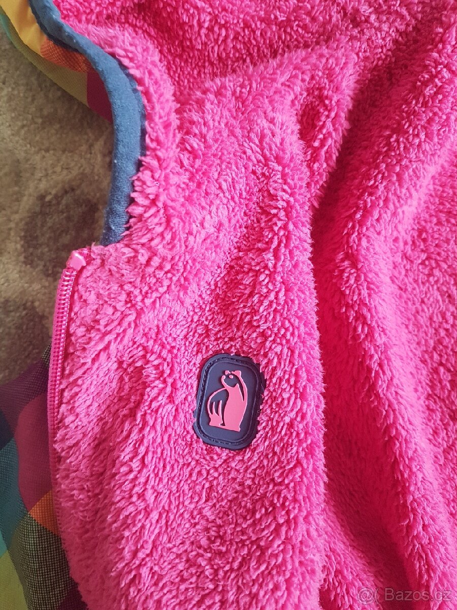 Oboustranna podzimni bundicka RB, vel. 2 roky - 3