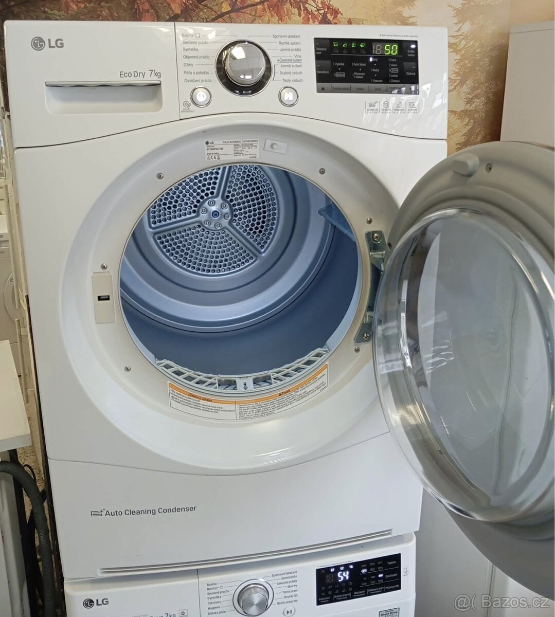 Prodám set LG pračka a sušička / možný dovoz, záruka - 3