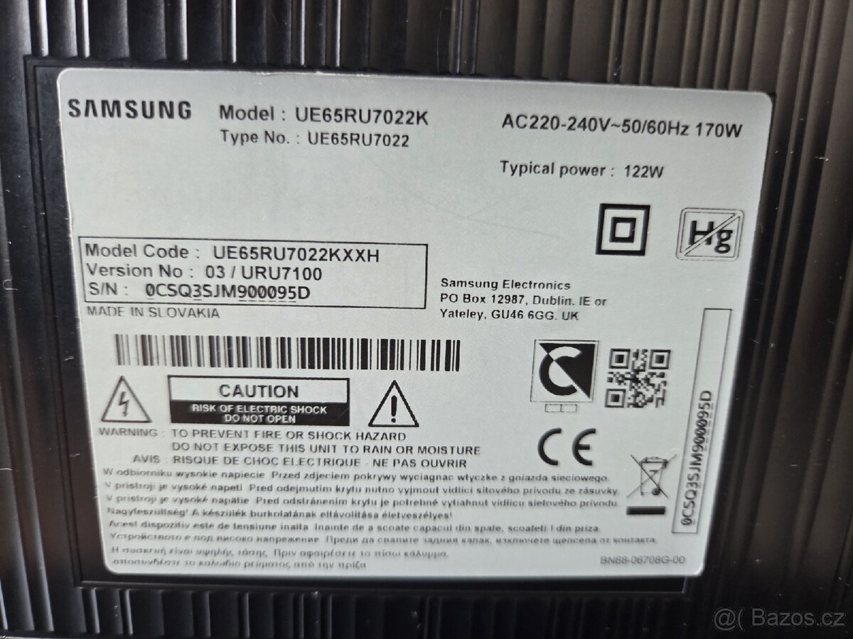 Samsung televize, 165 cm, 65" - 3