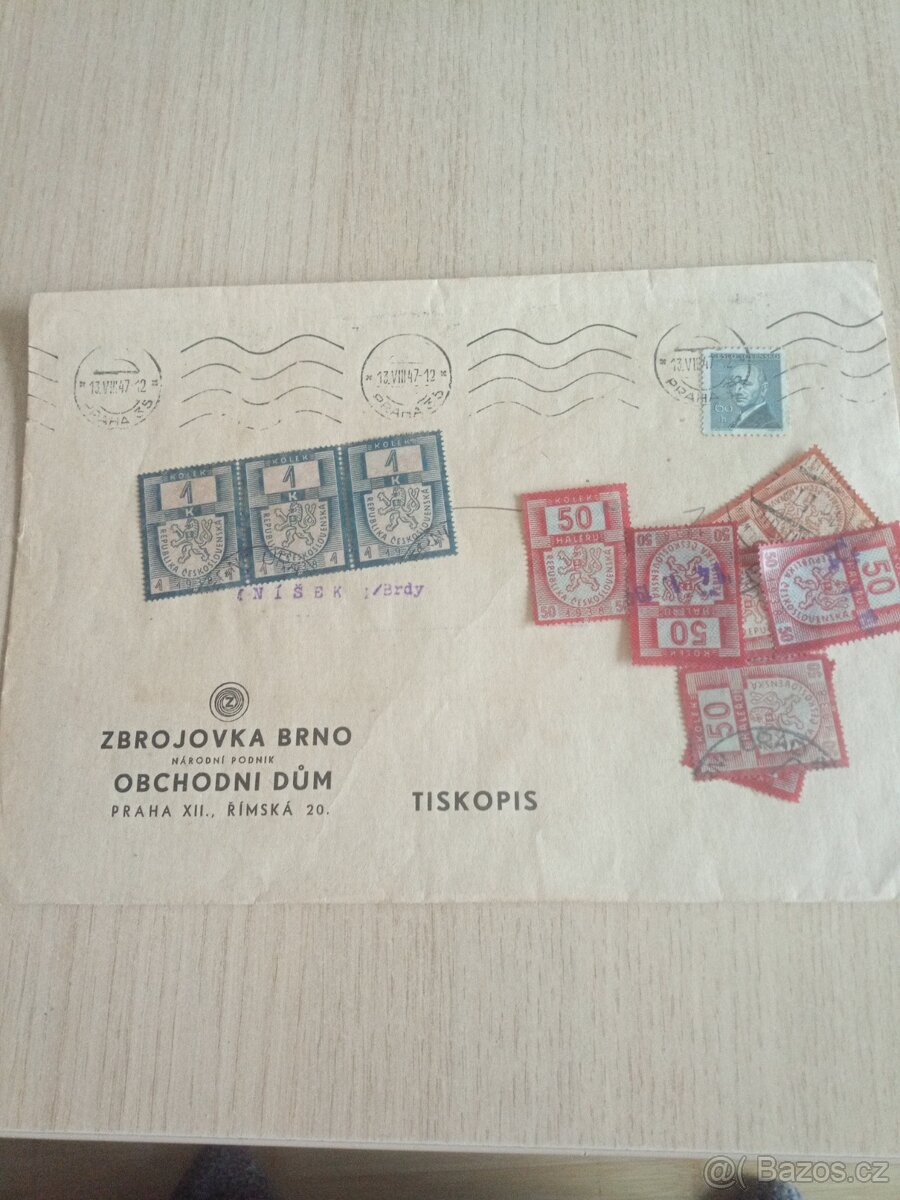 Poštovní známky - 3