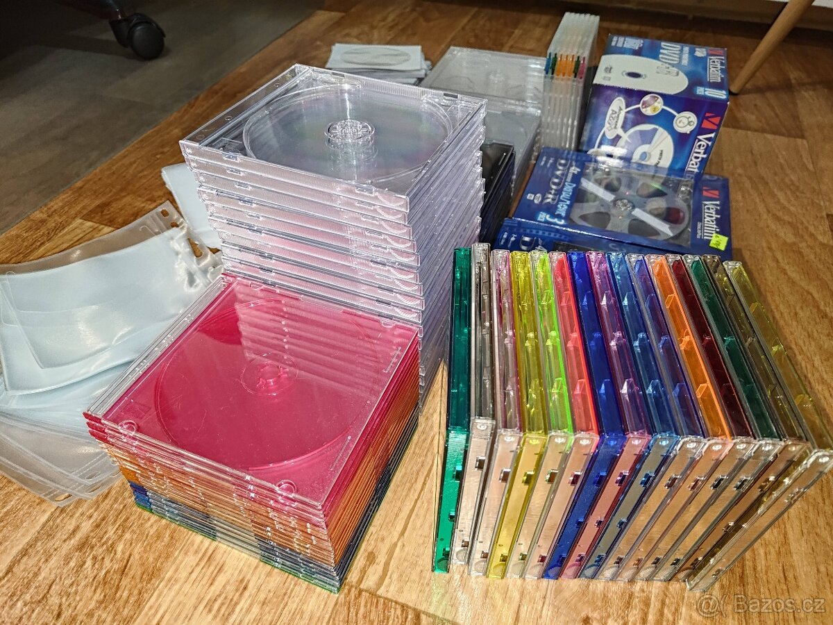CD & DVD obaly a nosiče - NOVÉ - 3