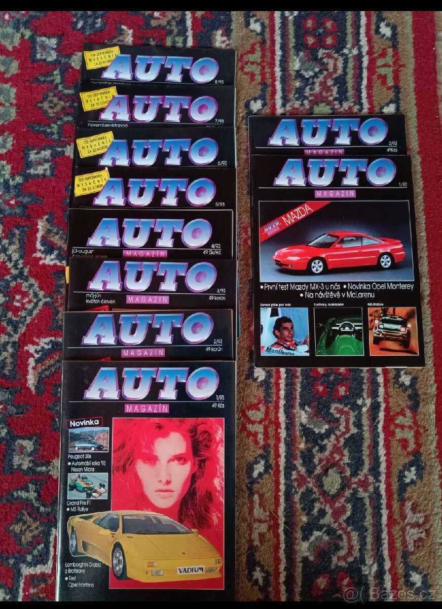 Prodám svazky časopisů auto super stav - 3