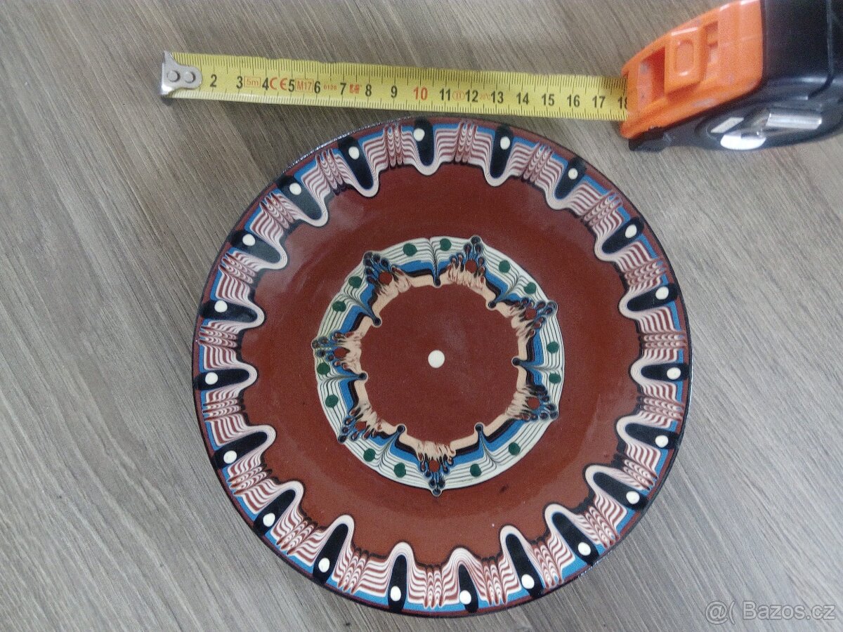 Keramický talíř k zavěšení - 3
