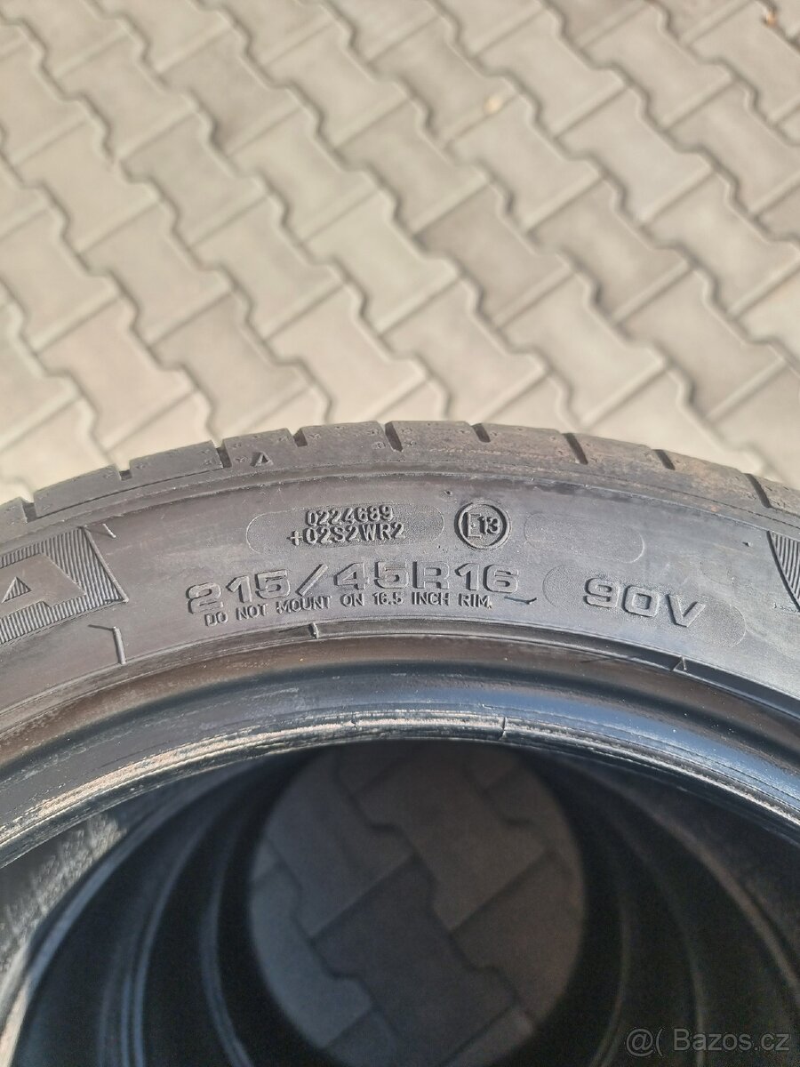 Letní pneumatiky 215/45R16 - 3