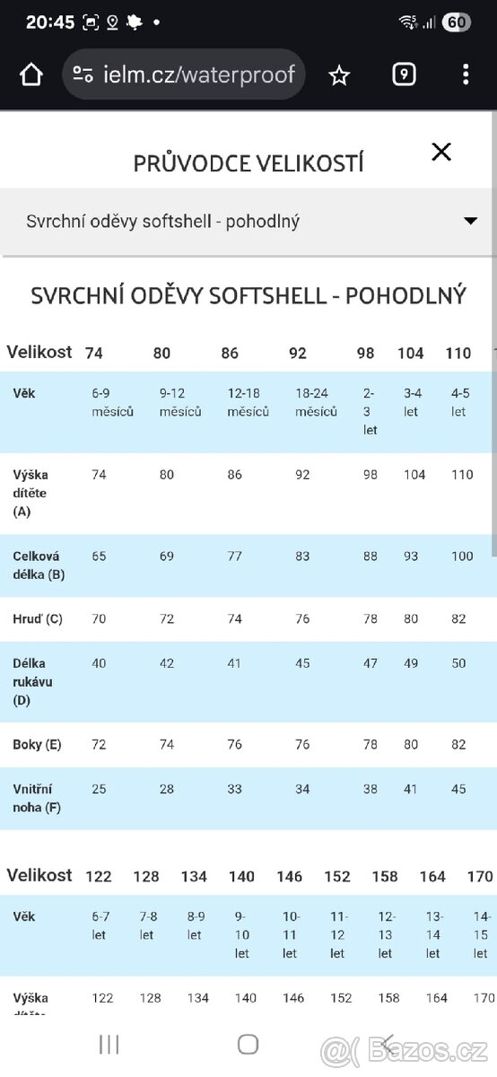 Kombinéza Waterproof Softshell Overall Jumpsuit Vel. 104 - 3