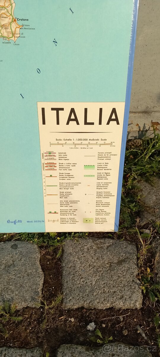 Stara italska mapa - 3