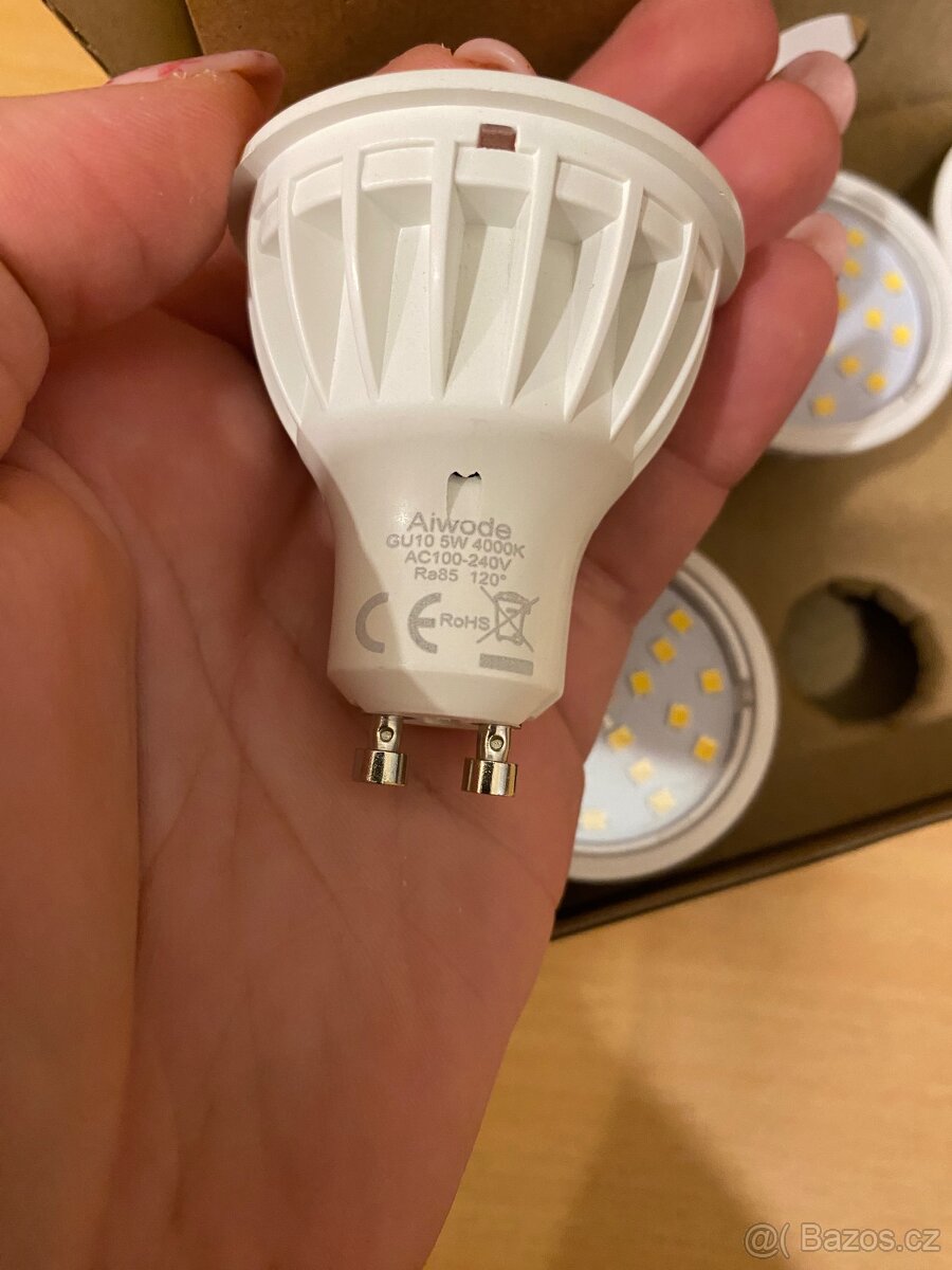 6 ks MR11 AC12V 3W Flicker-free LED žárovky 120 stupňů - 3