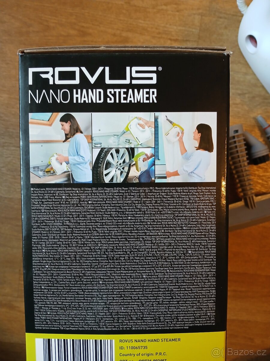 Parní čistič Rovus NANO - 3