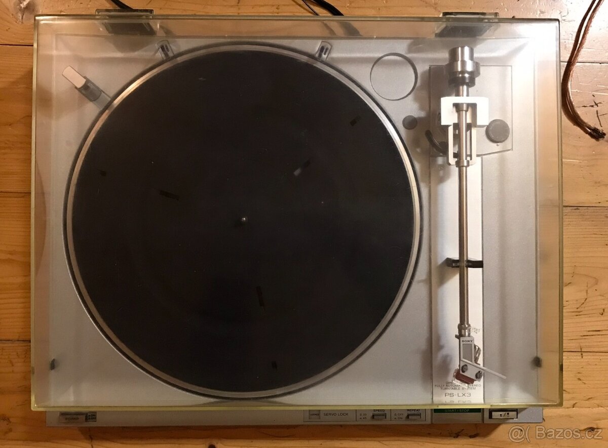 GRAMOFON SONY PS-LX 3 (1980) PLNÝ AUTOMAT ,PŘÍMÝ NÁHON ,QUAR - 3