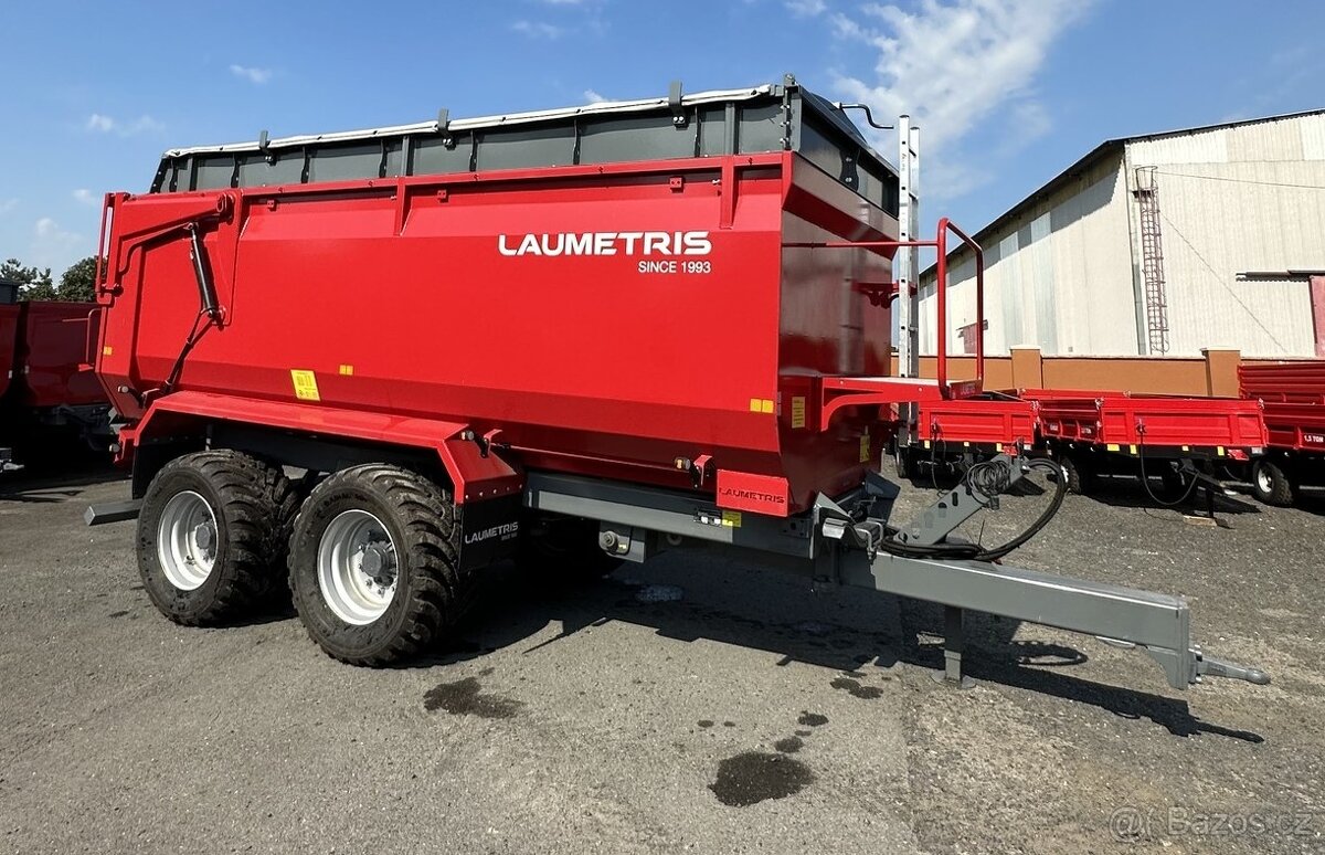 Traktorový návěs zadní + boční sklápění - nosnost 14 tun - 3