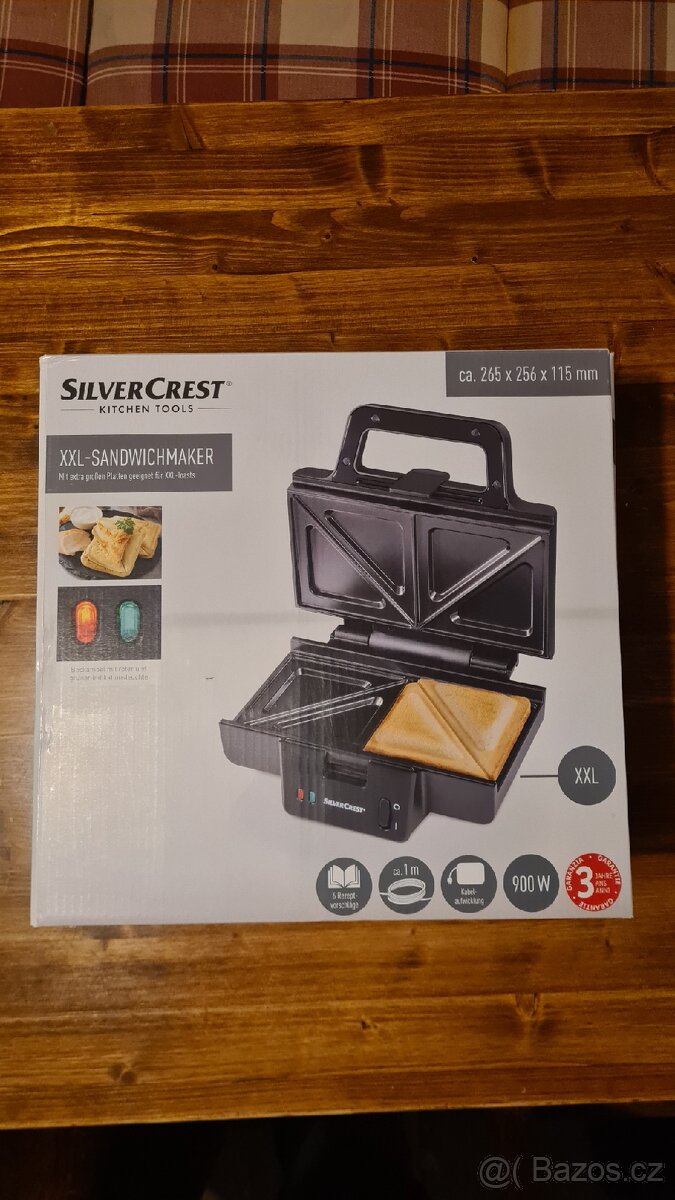 Nový nerozbalený sendvičovač - 3