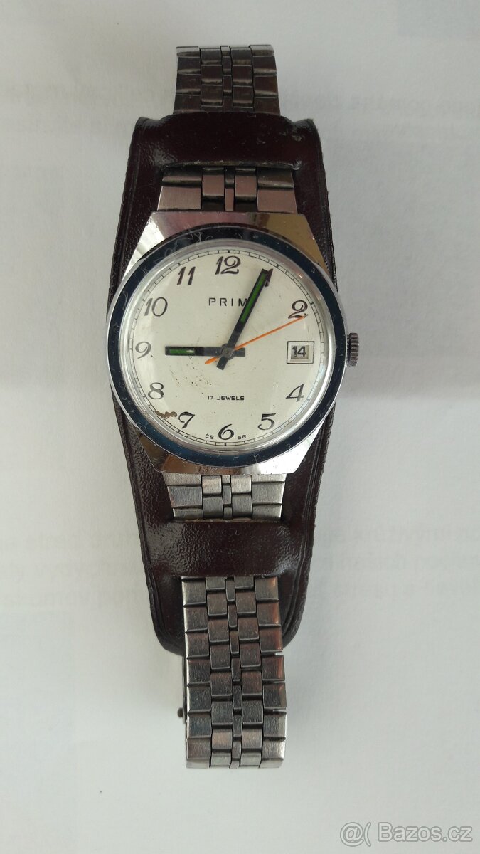pánské hodinky Prim 68, datum, - 3
