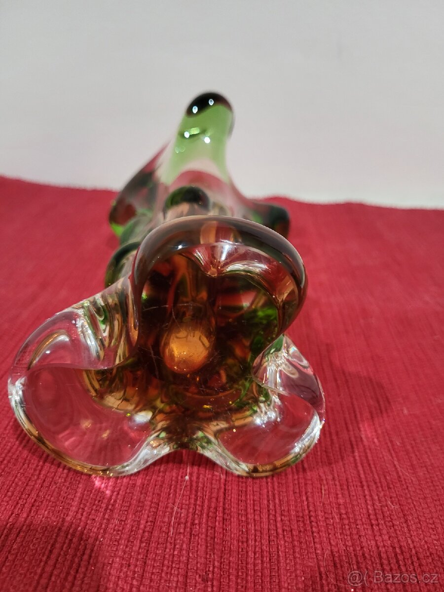 VÁZA HUTNÉ SKLO - 3