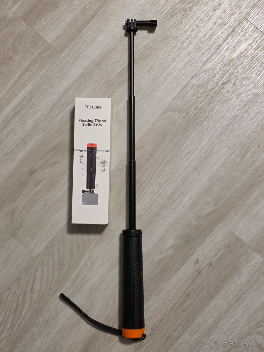 Prodám selfie, stativ tyč Telesin pro GoPro - 3