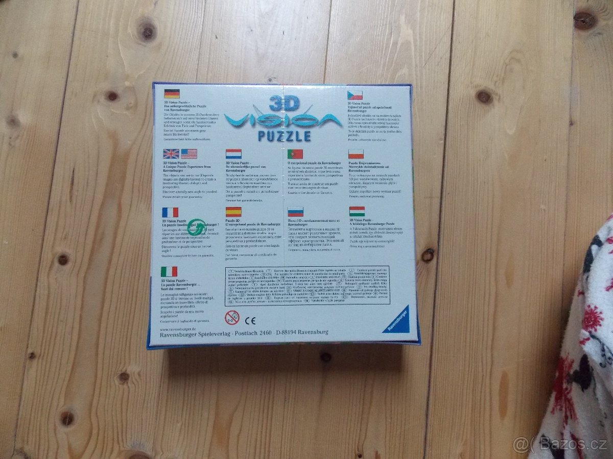 3D puzzle Ravensburger - nové, zabalené - 3