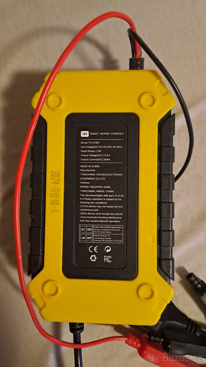 Automatixká nabíječka 12V/ 6A - 3