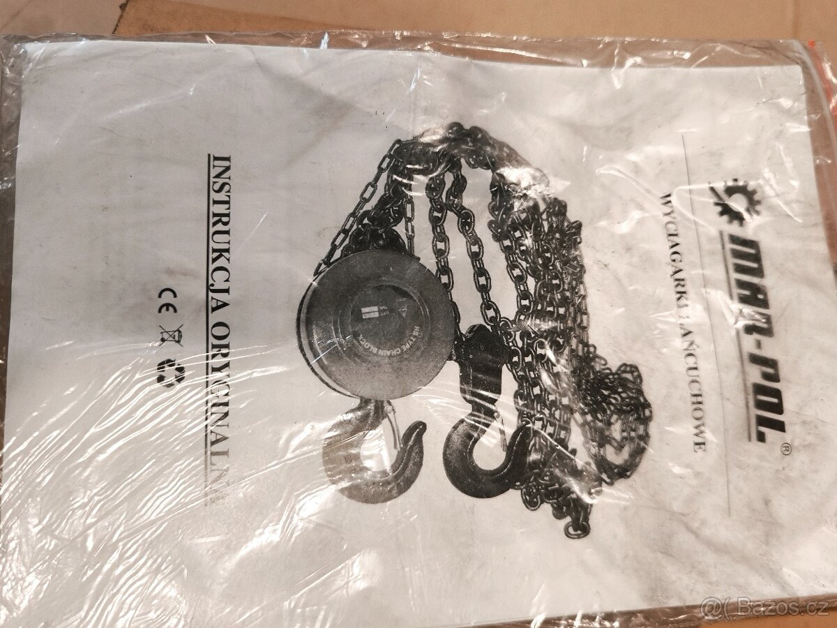 Řetězový kladkostroj 1T - 3