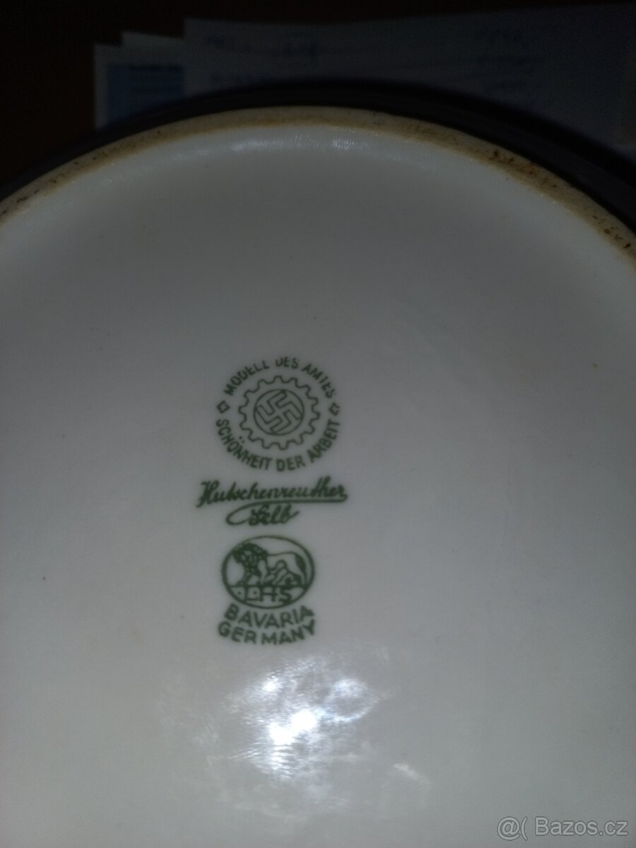 Německá miska historická sběratelská - 3