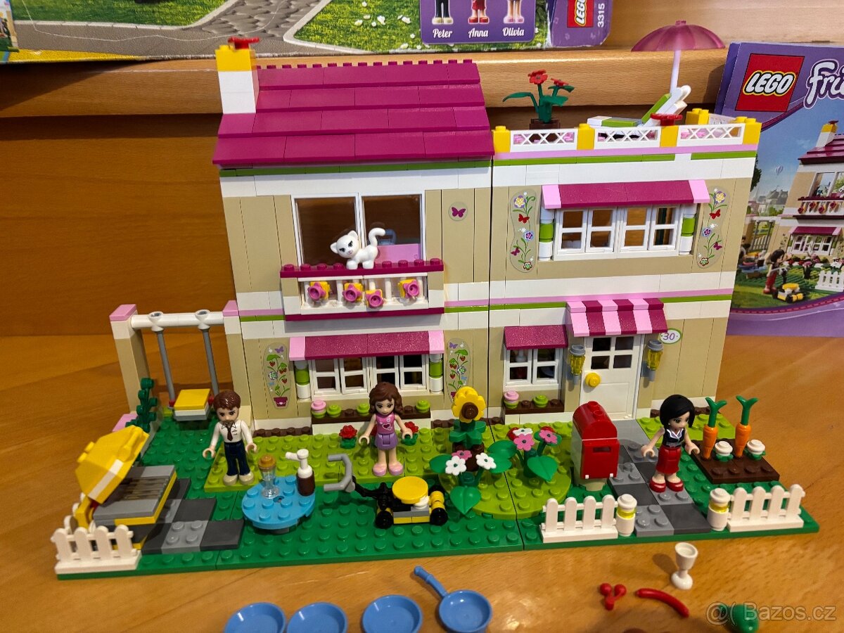 Lego Friends 3315 Olivia a její dům - 3